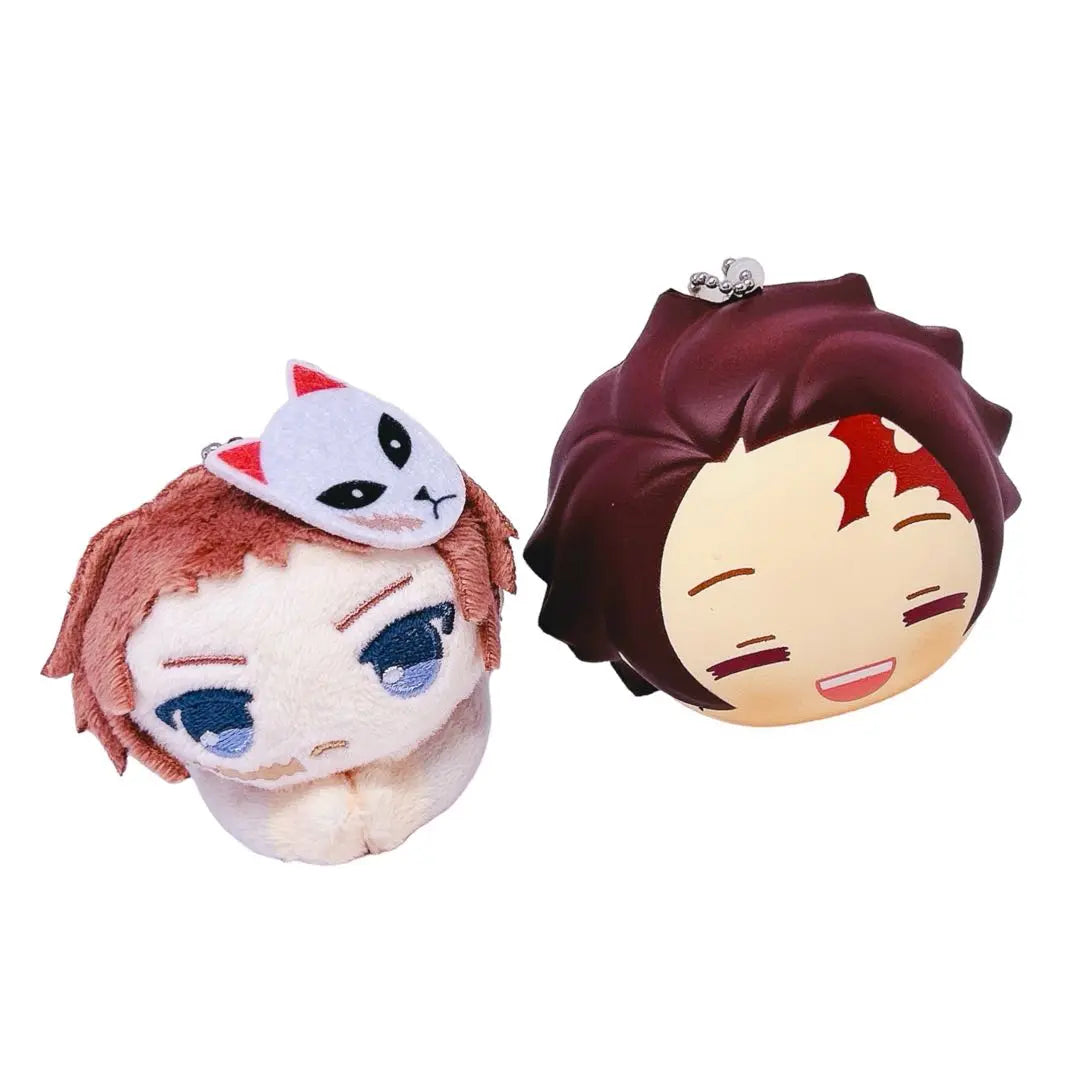 ⭐️Anonymous delivery⭐️Demon Slayer Keychain Tanjiro Rusbito Set of 2, Clothing