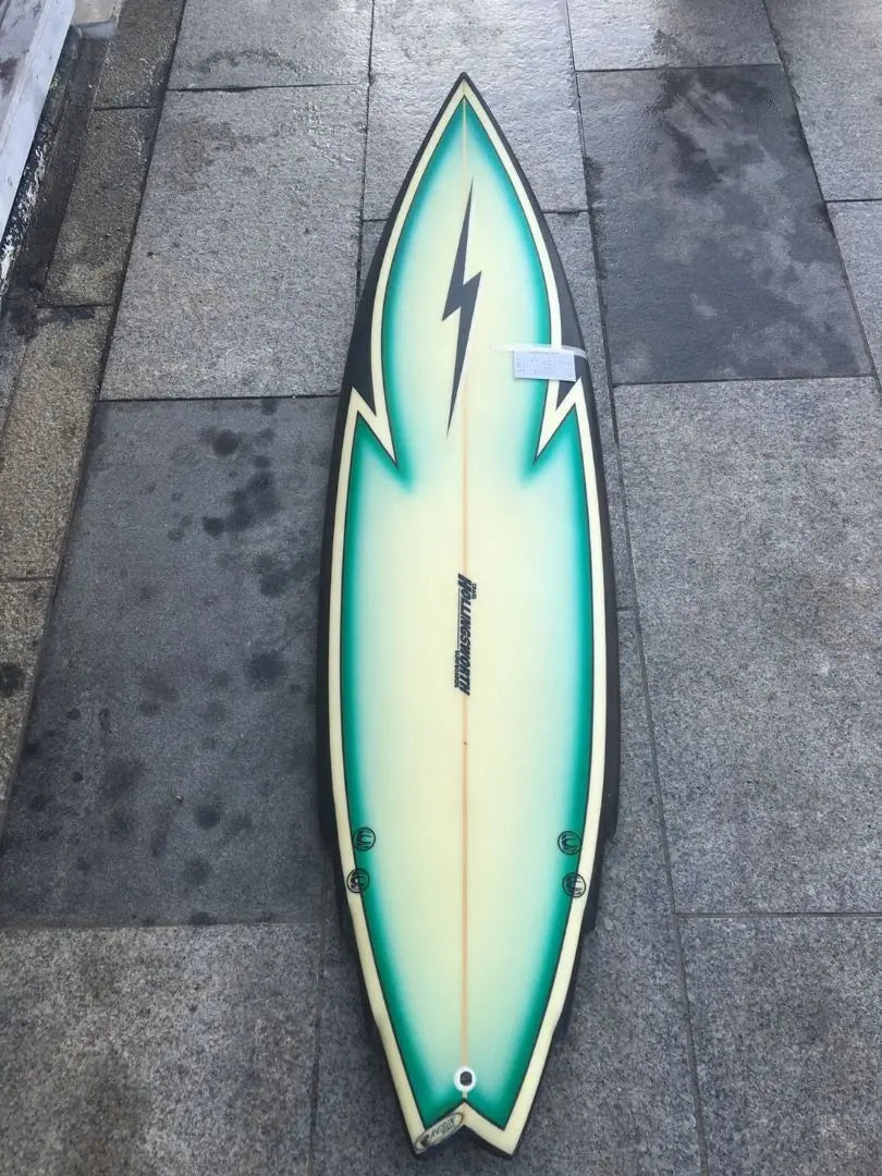 Unused surfboard lightning bolt bolt retro 6'3