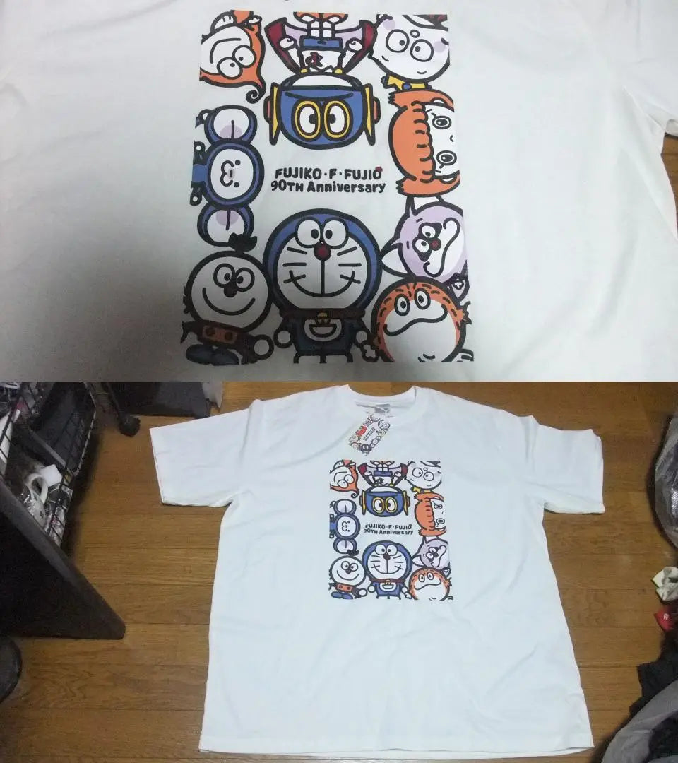 New Fujiko Fujio 90th Anniversary Sanrio collaboration T-shirt 4L