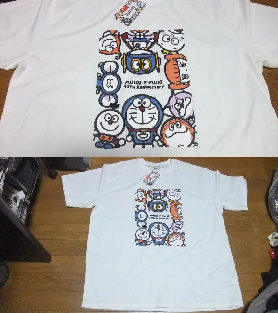 New Fujiko Fujio 90th Anniversary Sanrio collaboration T-shirt 4L