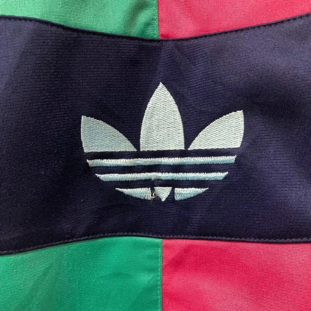 Chaqueta deportiva Adidas de los años 80 con el logotipo del trébol bordado, talla XL para hombre