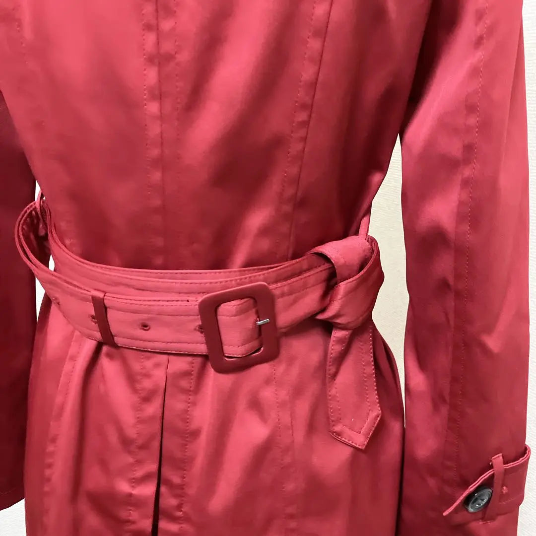 [Rare] Royal Party Red Trench Coat Spring Coat Size 38