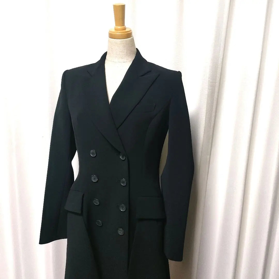 [Good condition] FOXEY Stretch Double Tailored Coat