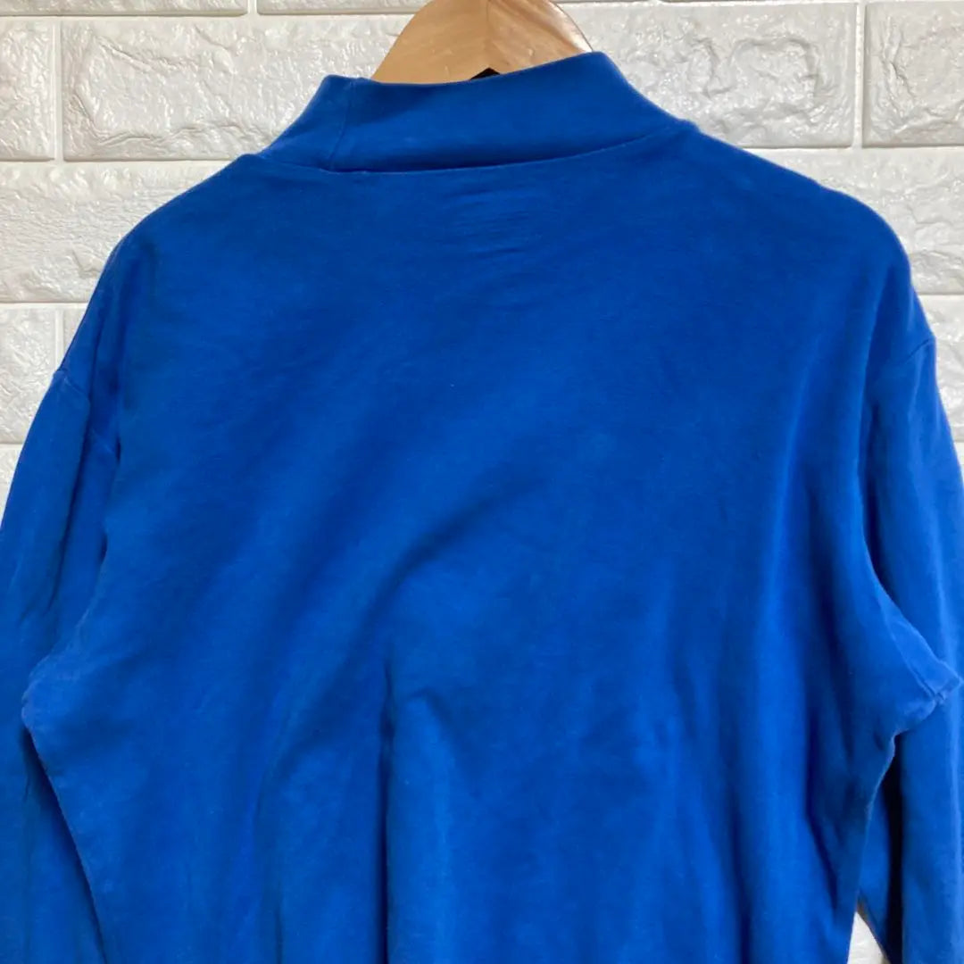 [UNIQLO] (S) Soft touch cotton mock neck T plain old