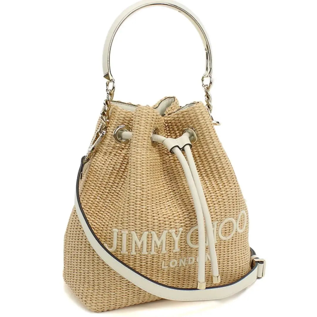 New unused spring / summer collection JIMMY CHOO basket bag | 新品未使用 春夏 コレクション JIMMY CHOO カゴバッグ