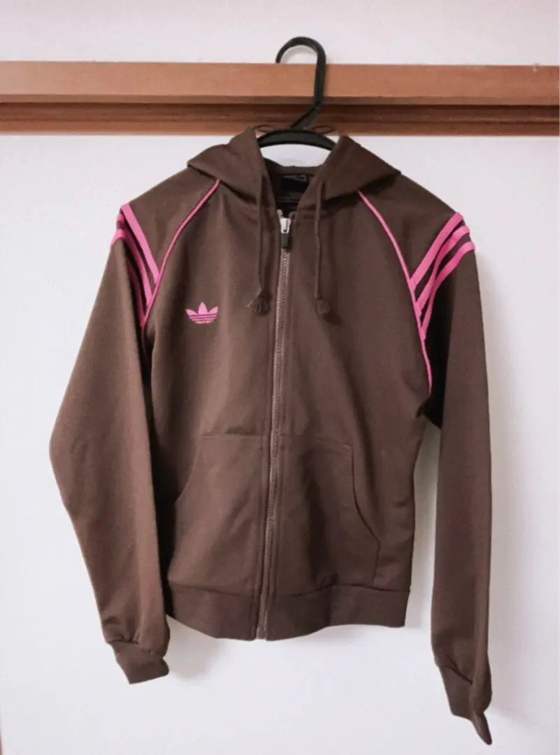 Adidas jersey brown x pink size M