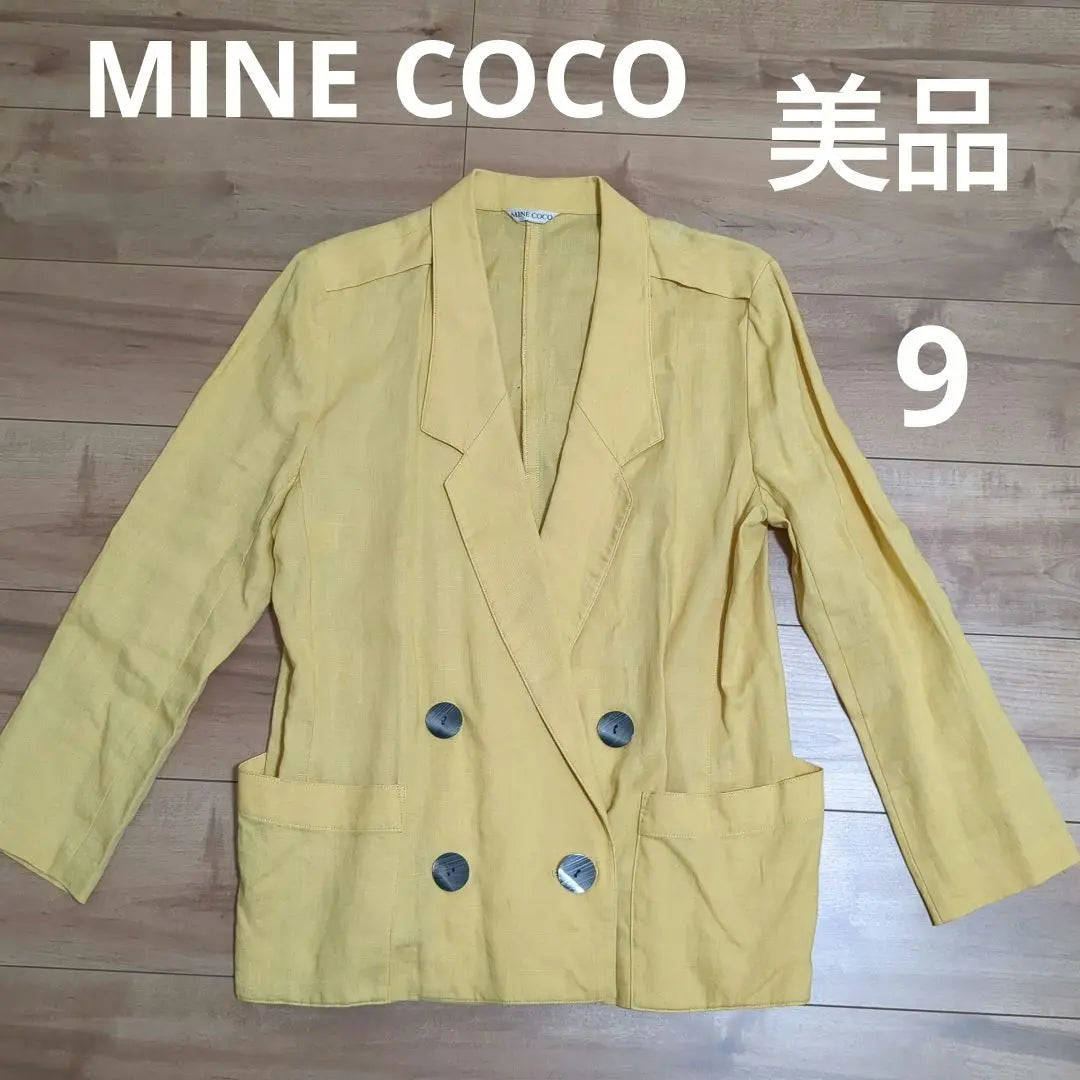 [Envío el mismo día] Chaqueta de mujer MINE COCO amarilla