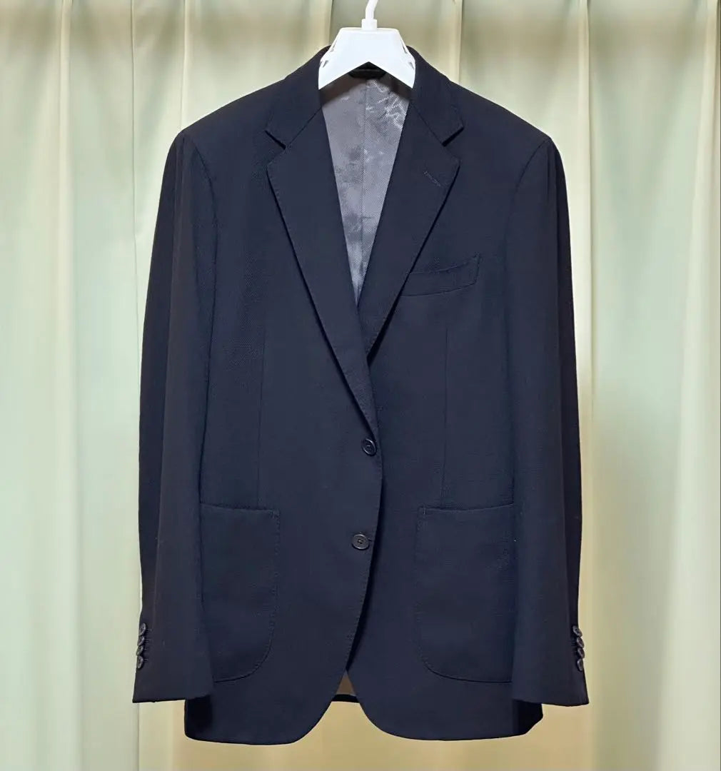 Azabu Tailor 100% Wool Hopsack Jacket