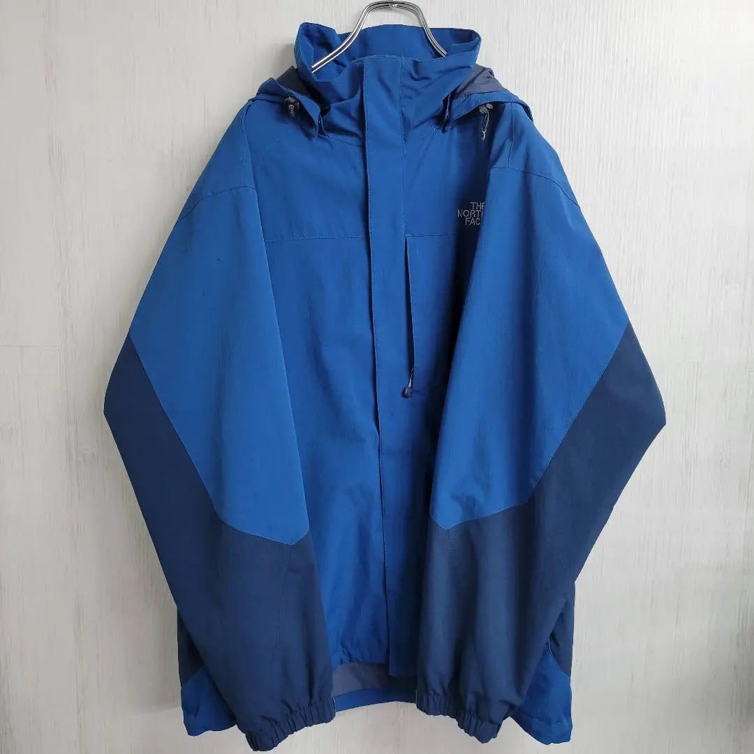 Rare: The North Face Mountain Parka 2XL Blue Embroidered Logo