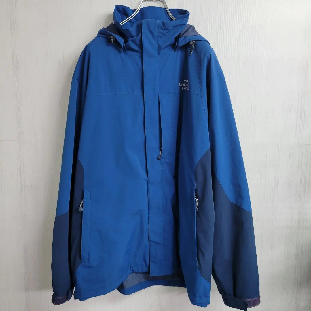 Rare: The North Face Mountain Parka 2XL Blue Embroidered Logo