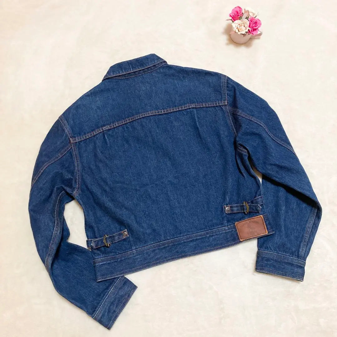 [Super beautiful condition] Ralph Lauren ROUGH WEAR Vintage Denim Jacket M | 【超美品】ラルフローレン ROUGH WEAR ヴィンテージデニムジャケット M