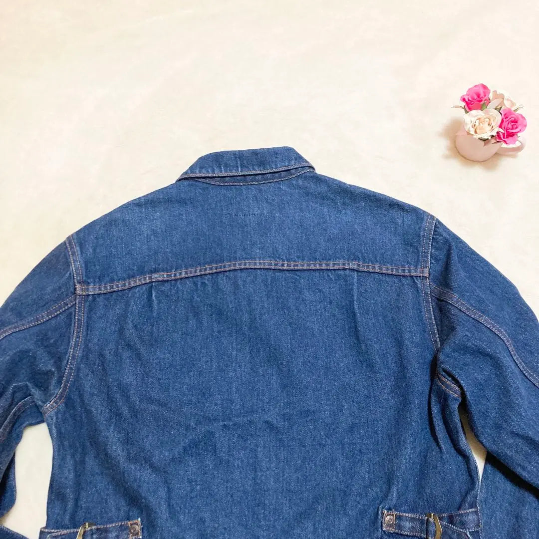 [Super beautiful condition] Ralph Lauren ROUGH WEAR Vintage Denim Jacket M | 【超美品】ラルフローレン ROUGH WEAR ヴィンテージデニムジャケット M