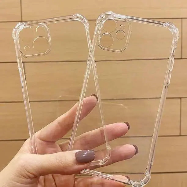 Funda para iPhone 13, funda transparente, funda a prueba de golpes, funda blanda