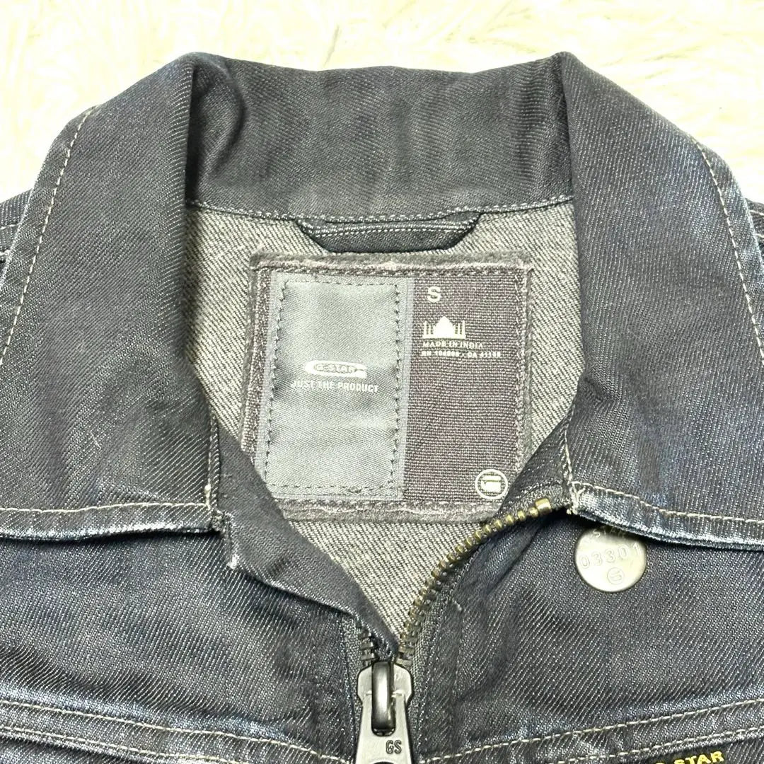 [Excelente estado] Chaqueta vaquera G-Star Low G Jean azul índigo S