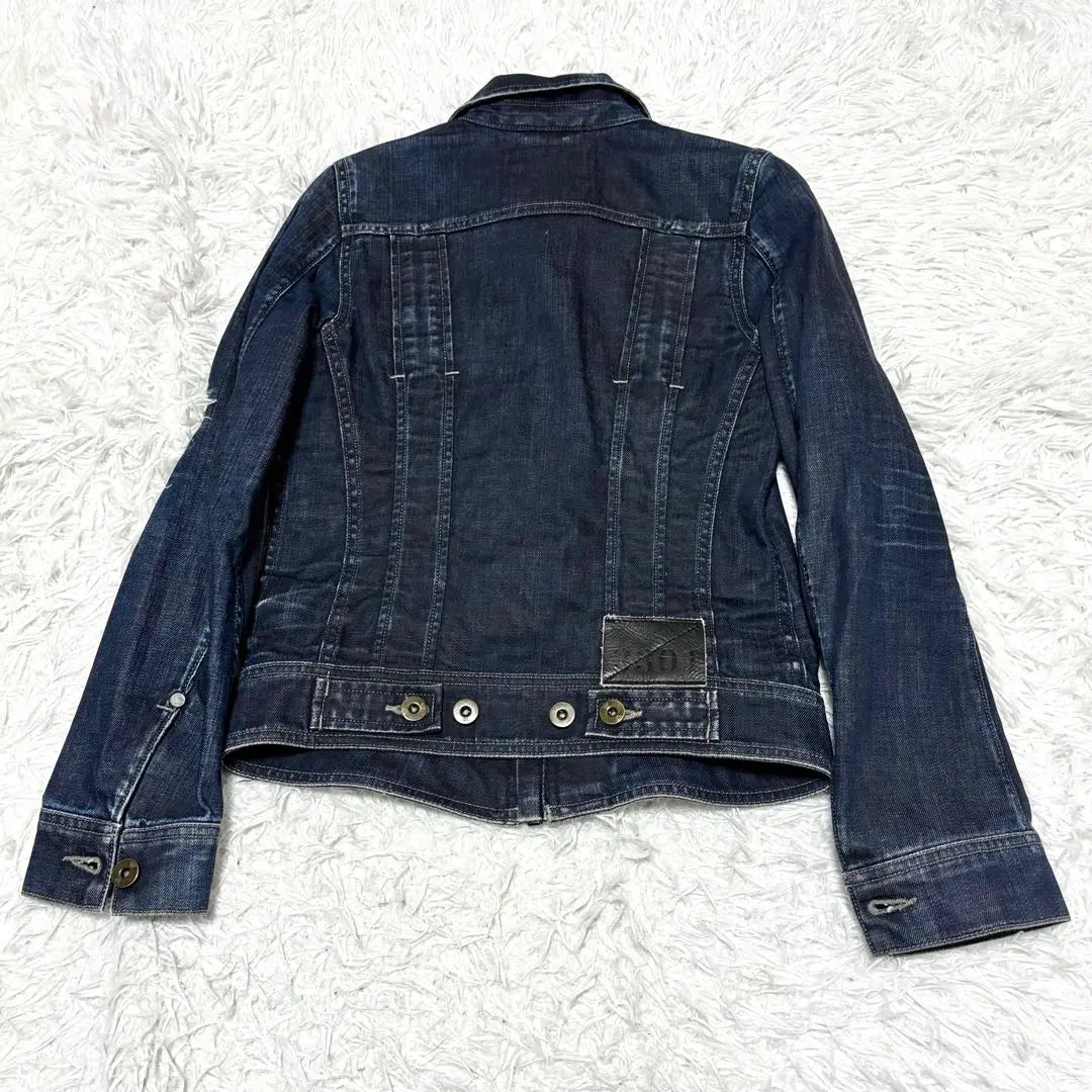 [Extremely Good Condition] G-Star Low Denim Jacket G Jean Indigo Blue S