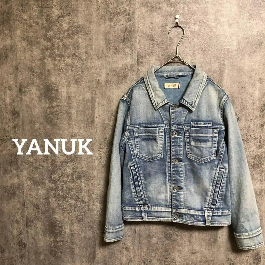 YANUK | Denim Jacket | G-Jacket | Vintage Processing | Regular price: 31,400 yen