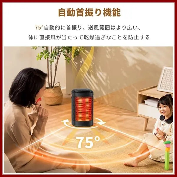 GAMRY Mini Fan Heater Electric Stove Ceramic NF-N8