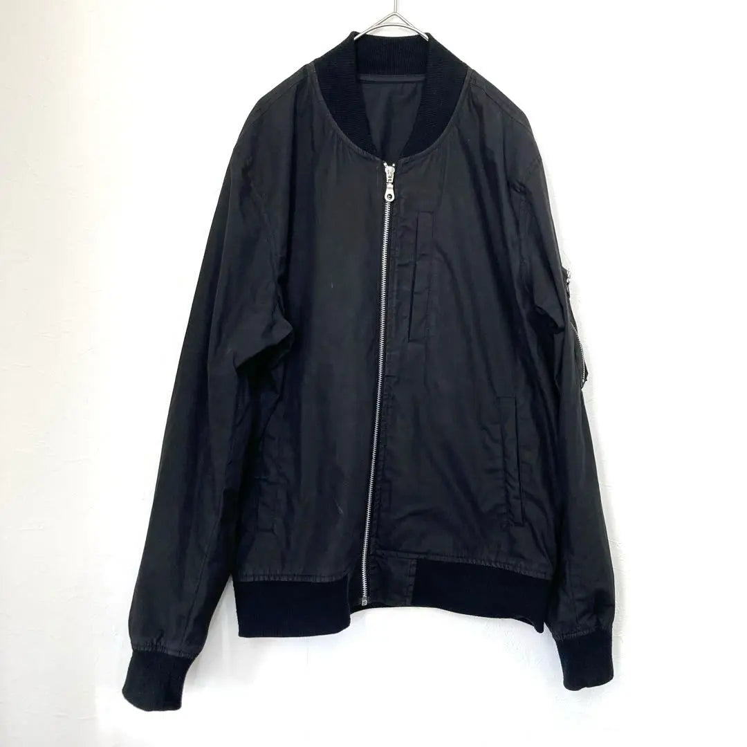 Back Issue (M) MA-1 Flight Jacket Black