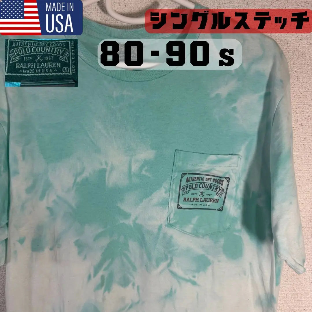 Polo Ralph Lauren Tie-Dye Polo Country 90s