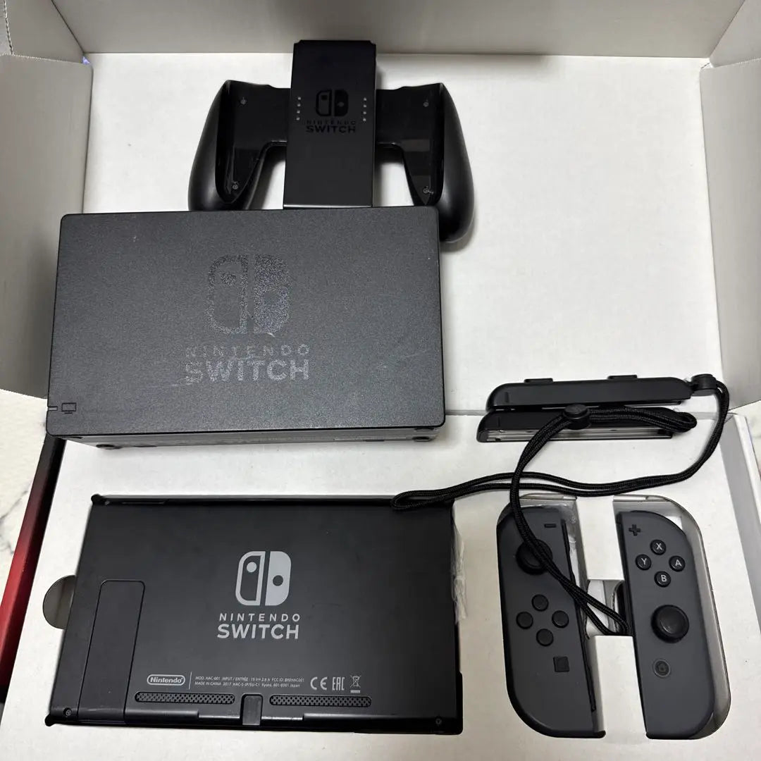 Nintendo Switch, gris, Joy-Con