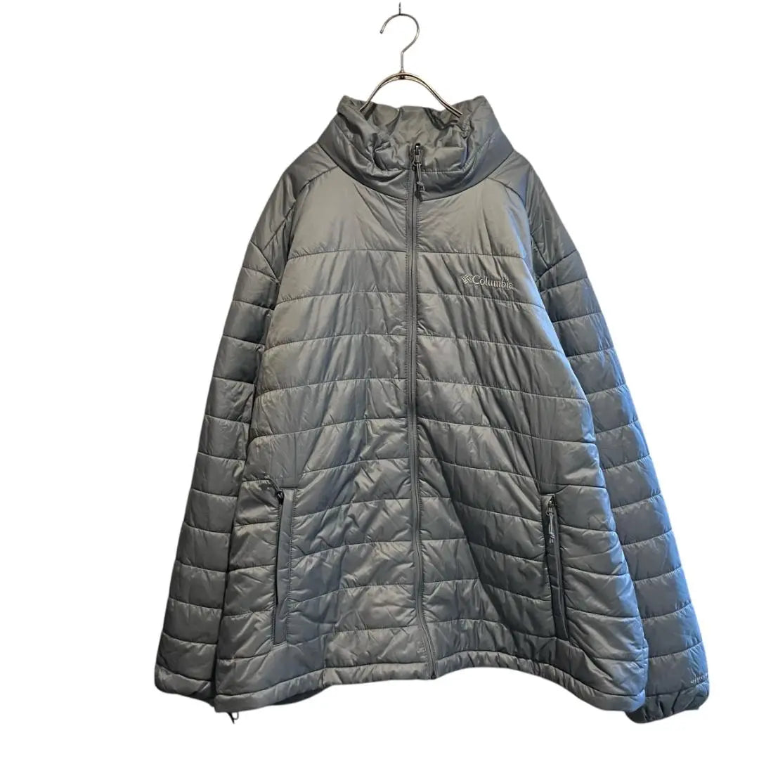 T3532*Colombia*Omni Heat*Down Jacket*Gray*Men's XXL | T3532*コロンビア*オムニヒート*ダウンジャケット*グレー*メンズXXL