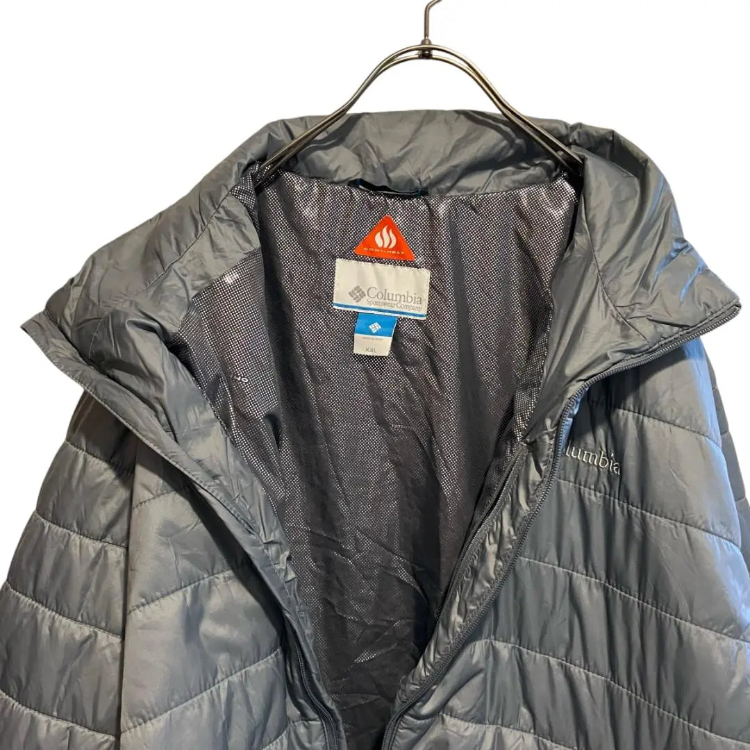 T3532*Colombia*Omni Heat*Chaqueta de plumón*Gris*Hombre XXL | T3532*コロンビア*オムニヒート*ダウンジャケット*グレー*メンズXXL