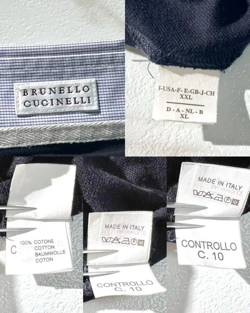 Beautiful condition BRUNELLO CUCINELLI Brunello Cucinelli Polo Shirt XXL