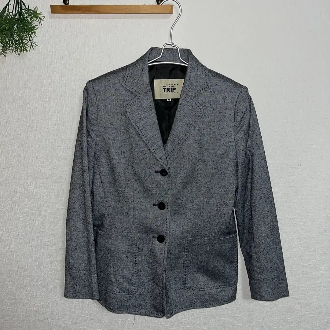 HAVE A Nice TRIP Gray Tailored Jacket M | HAVE A NICE TRIP グレー テーラードジャケット M