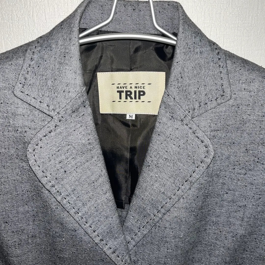 TENGA UN BUEN VIAJE Chaqueta sastre gris M | QUE TENGAS UN BUEN VIAJE グレー テーラードジャケット M