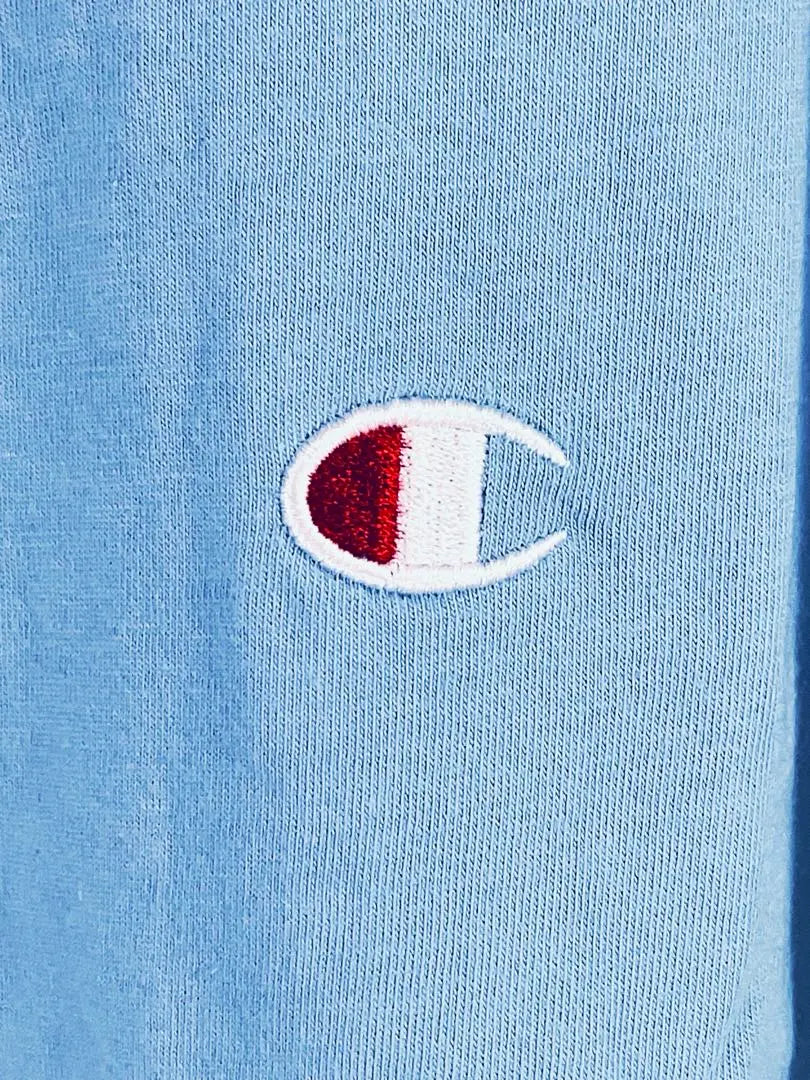 Champion T -shirt 3L (2xl) Large size 100%light blue