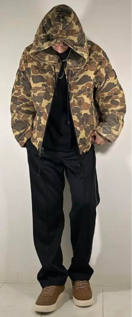 60s〜 hunter camo w zip down jkt