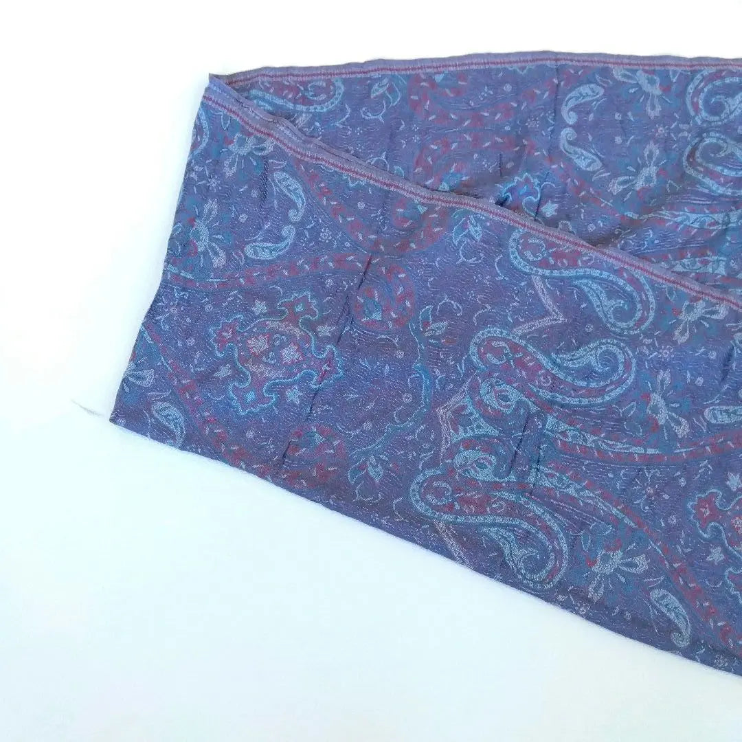 Good condition ✨Pashmina Paisley scarf Large stole High quality All-over pattern Fringe