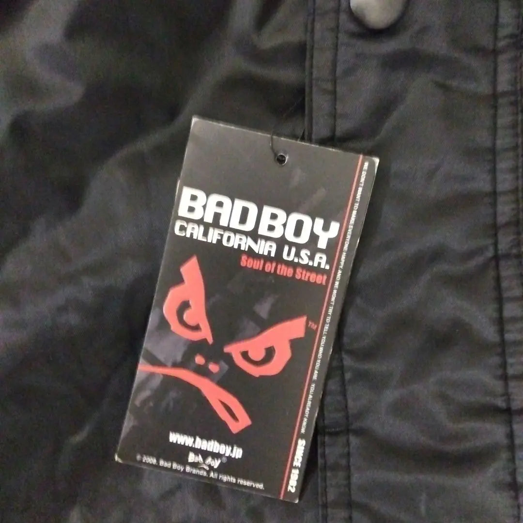 Precio especial limitado de fin de semana ❗️ [Nuevo] Badboy Bad Boy Benchto con Bencho L | 週末限定特価❗️【新品】BADBOY バッドボーイ 中綿入りベンチコート 黒 Ｌ