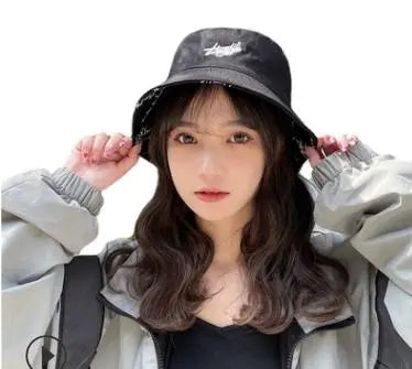 Very popular reversible hat for men and women bucket hat black street | 大人気　リバーシブル 帽子　メンズ＆レディース　バケットハット　黒　ストリート