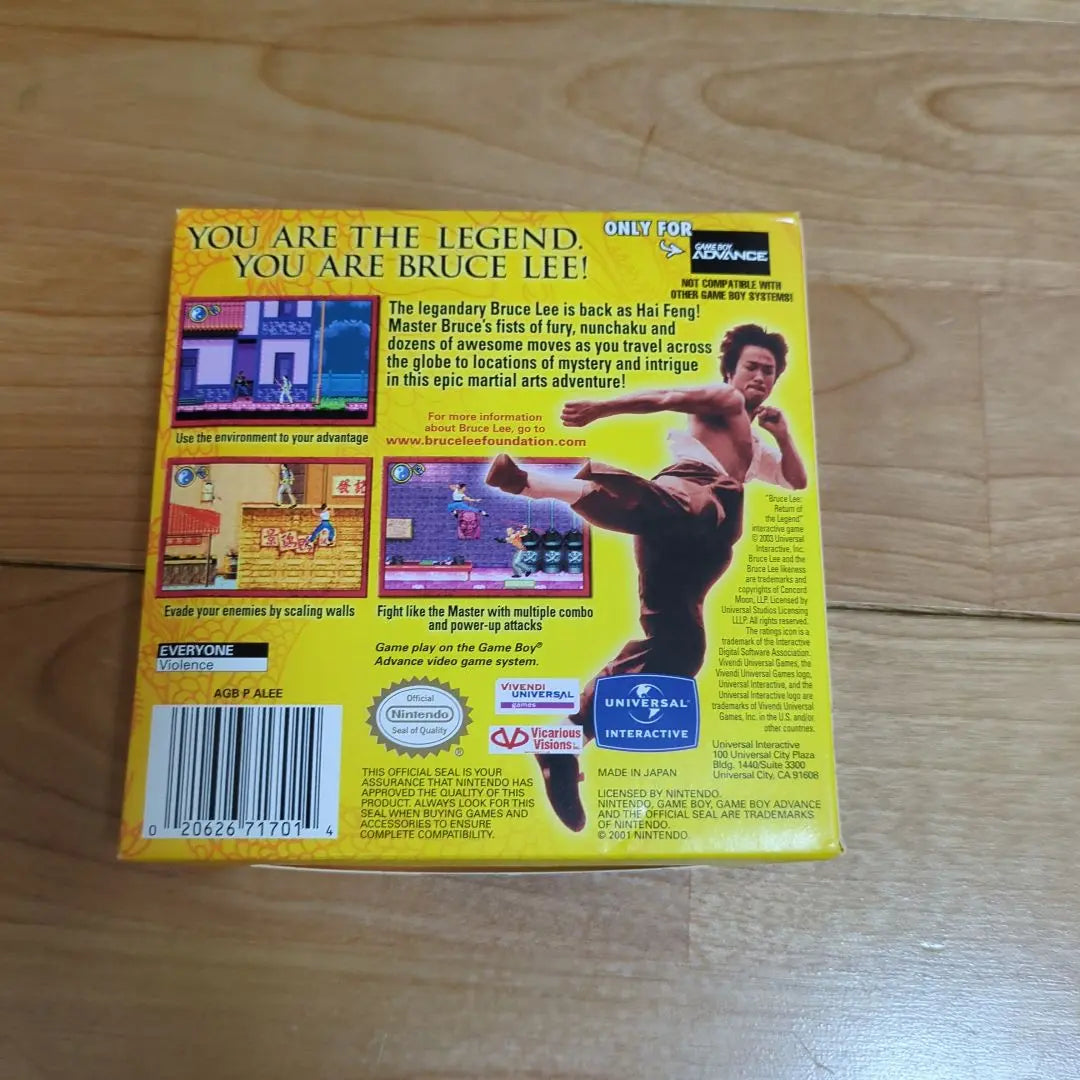 BRUCE LEE: Return of the Legend [North American version of GBA]