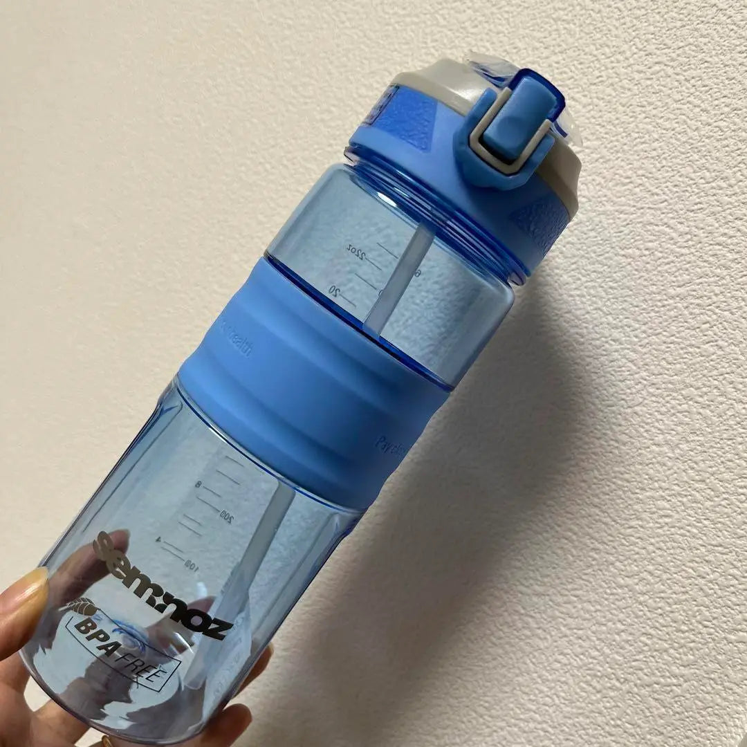 Botella de bebida portátil para viajes, bicicleta, botella de plástico para deportes al aire libre