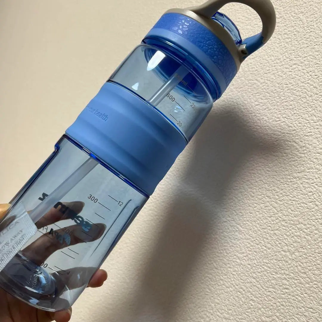 Botella de bebida portátil para viajes, bicicleta, botella de plástico para deportes al aire libre