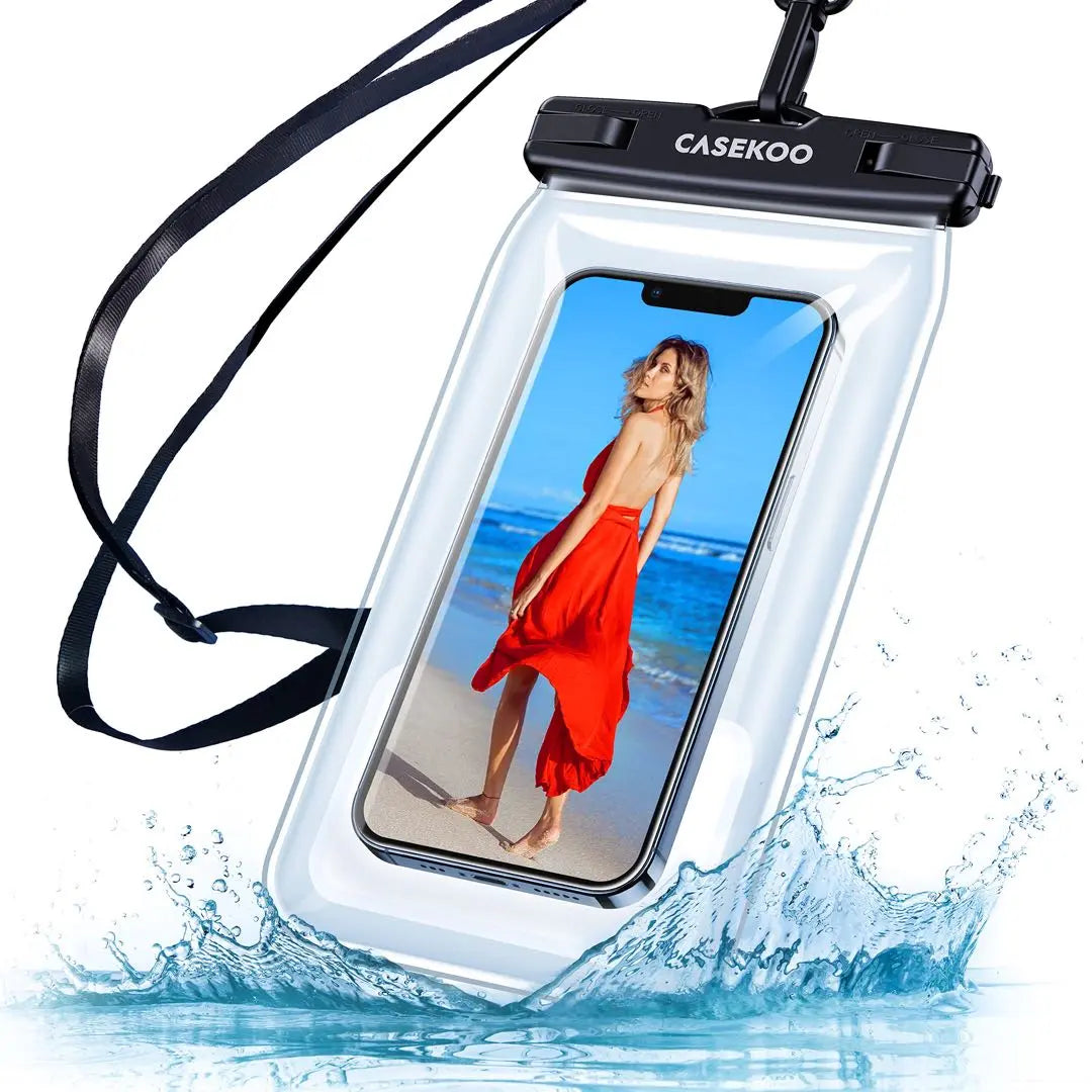 CASEKOO Smartphone Waterproof Case Compatible with up to 6.7 inches iPhone 15 and more