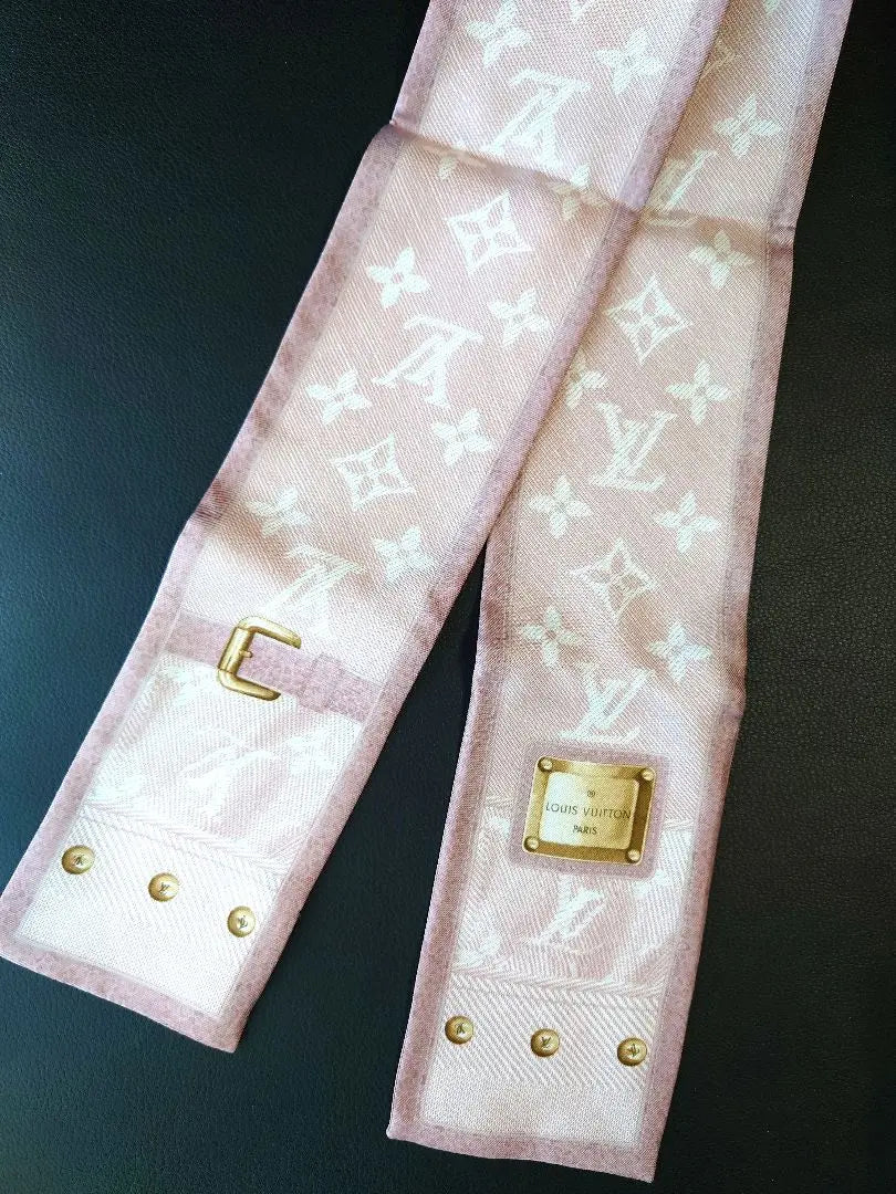 Louis Vuitton Pink Scarf Bando