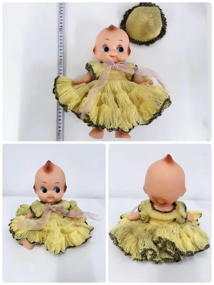 Muñeca Kewpie [Conjunto de 13 tamaños] Vinilo suave raro retro Showa