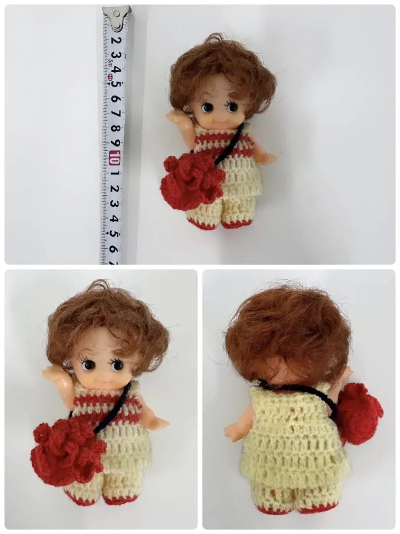 Muñeca Kewpie [Conjunto de 13 tamaños] Vinilo suave raro retro Showa