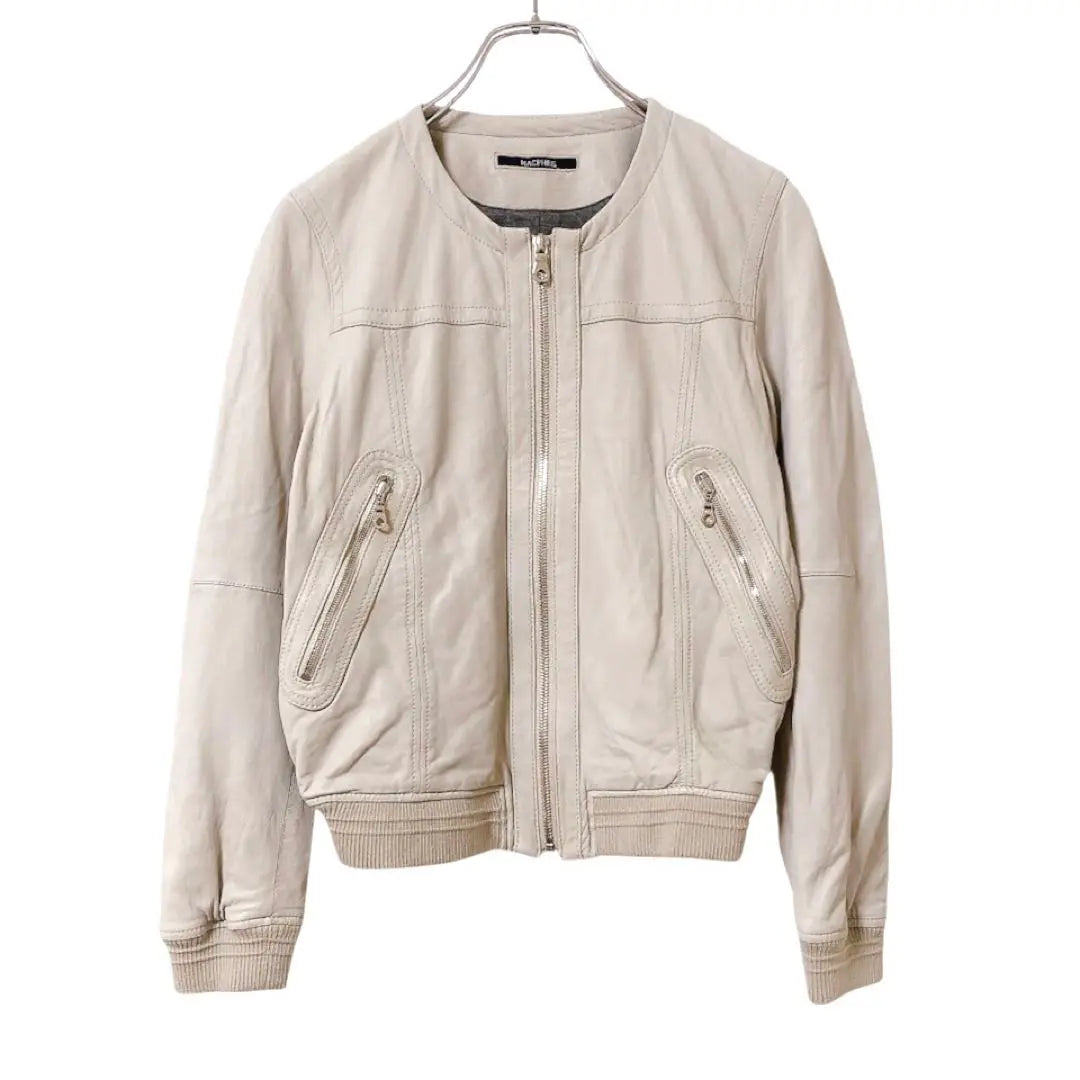 McAfee [38] Rider's Jacket, Blouson, No Collar, Lamb Leather, Haori