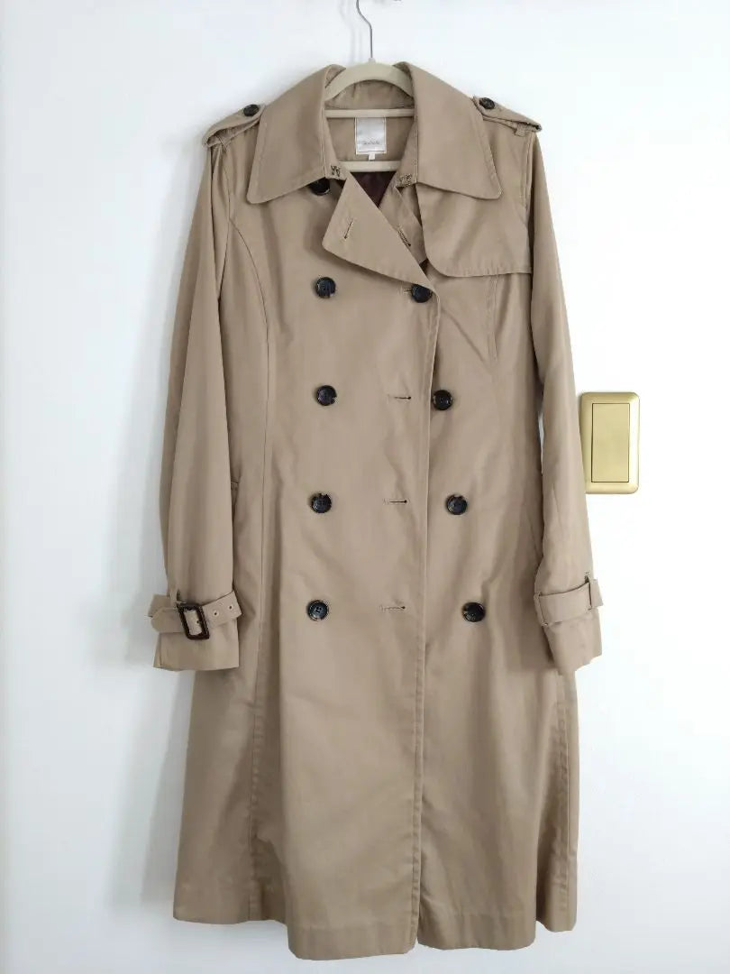 Low price♪Te chichi☆Trench coat☆Beige☆Includes detachable liner and belt