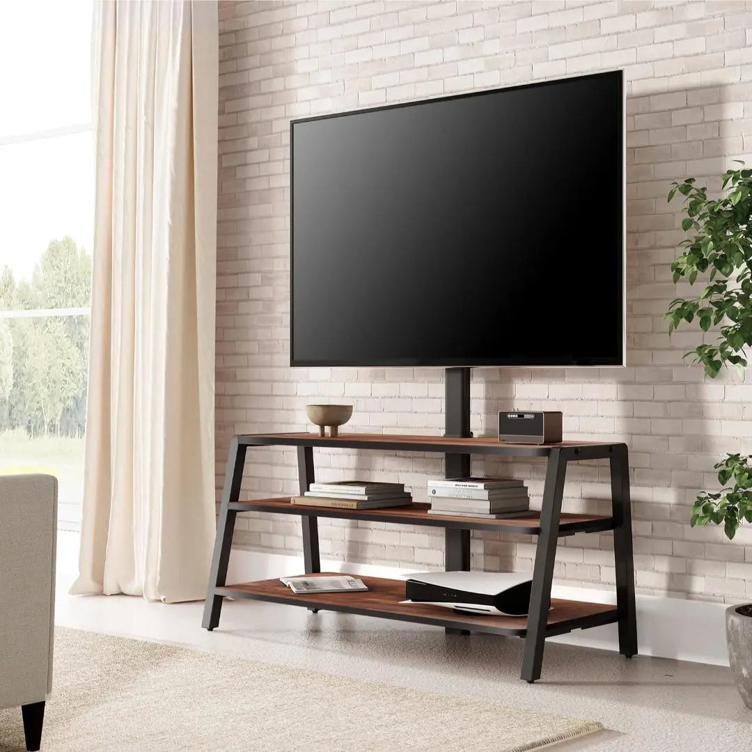 Soporte de TV de pared con altura ajustable