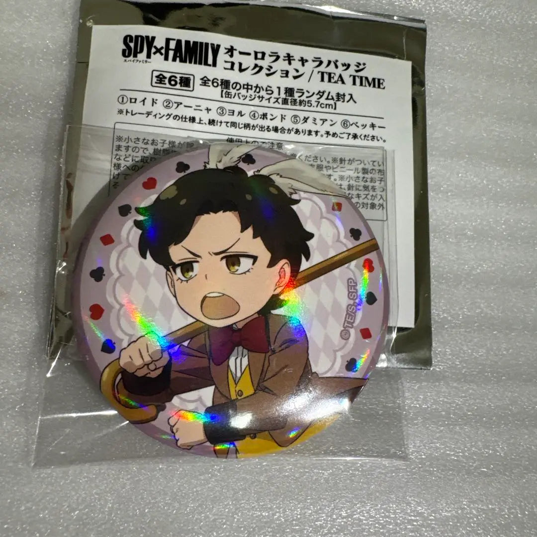 SPY×FAMILY Aurora Character Badge Collection TEA TIME