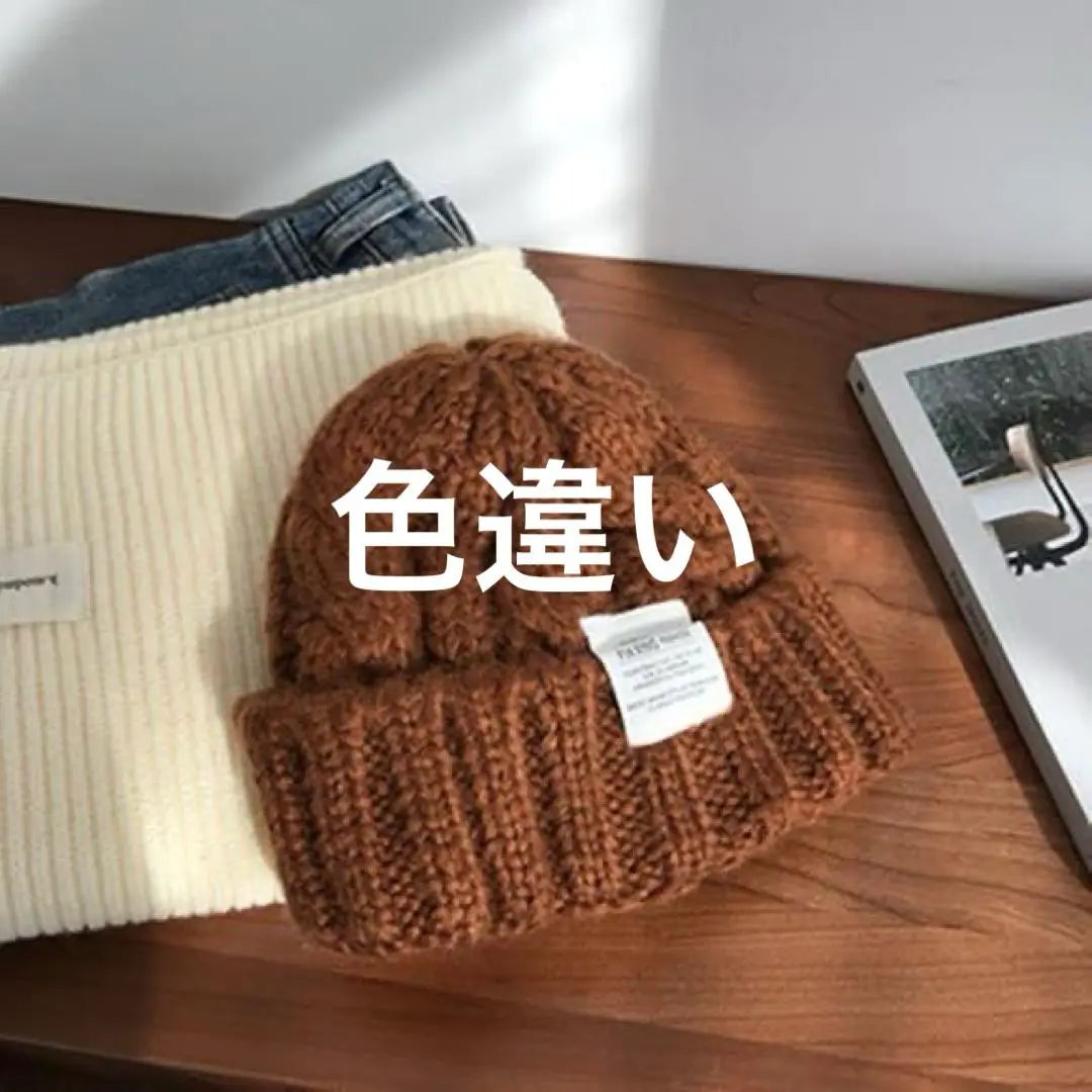 Knit Hat Knit Men's Ladies Shallow Winter Warm Ojure | ニット帽 帽子 ニット メンズ レディース 浅め 冬 あったかい おじゃれ