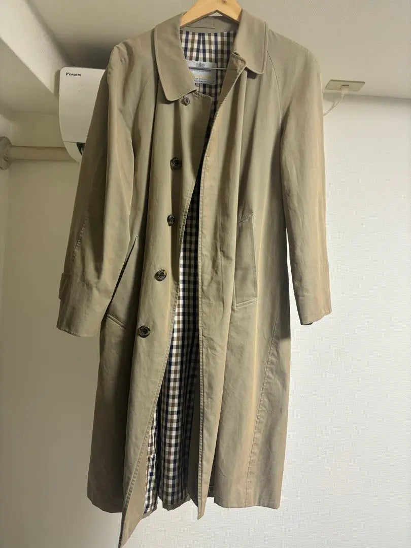 Aquascutum beige trench coat