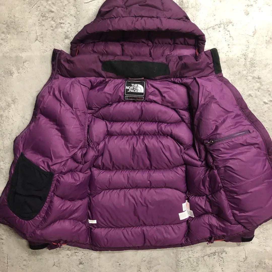 ✴︎The North Face Down Jacket Azuki Color Women's M 800 Fill | ✴︎ノースフェイス　ダウンジャケット　小豆色　レディースM　800フィル