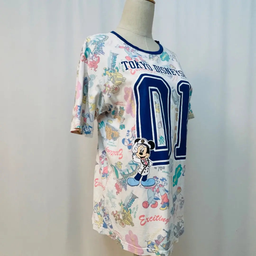 [Artículos populares] Camiseta con el personaje de Disney Sea de Disney Resort 01