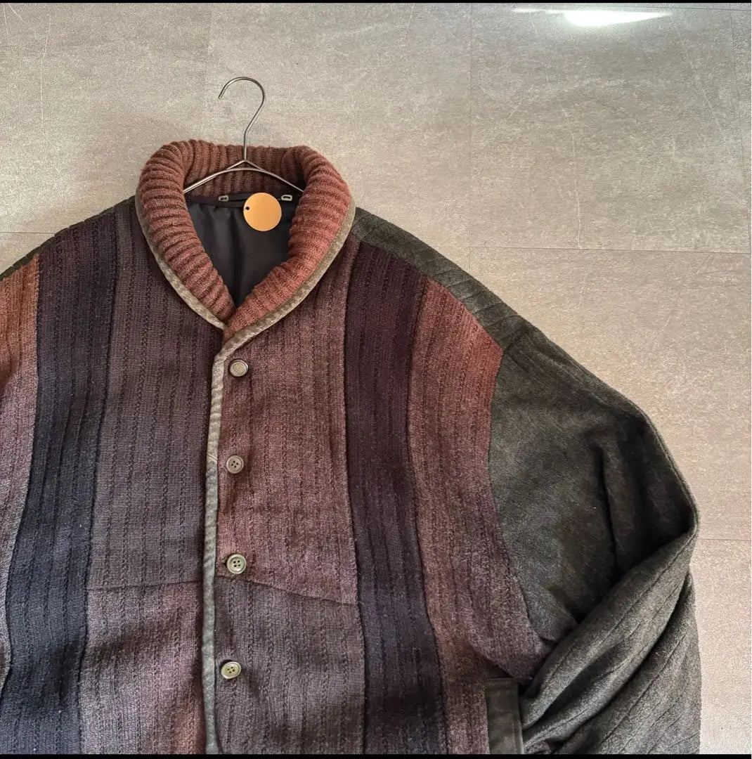 90's CANDA design shawl collar jacket